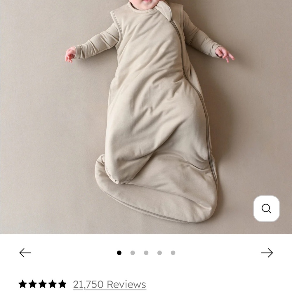 Gray Kyte Baby Sleep Sack